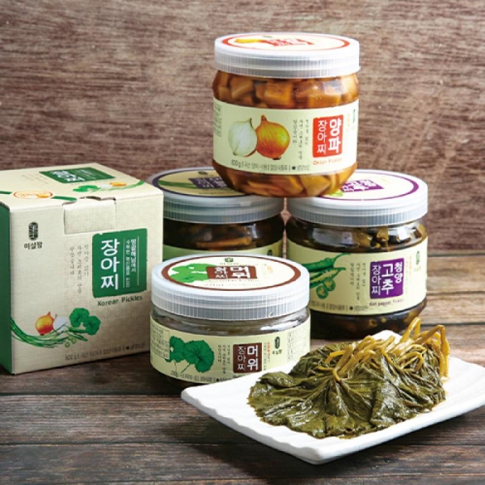 수제 마늘쫑 장아찌 800g